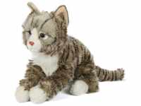 Uni-Toys - Norwegische Waldkatze - 46 cm (Länge) - Plüsch-Katze - Plüschtier,