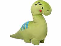 Uni-Toys - Plüsch-Kissen - Dinosaurier grün - Ultra-weich - 38 cm (Länge) -