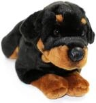 Uni-Toys - Rottweiler, liegend - 45 cm (L&auml;nge) - Pl&uuml;sch-Hund, Haustier -