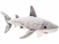 Uni-Toys - Weißer Hai - 25 cm (Länge) - Plüsch-Fisch - Plüschtier,...