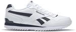 Reebok Unisex Glide Ripple Clip Sneaker,Ftwwht Vecnav Ftwwht,37.5 EU