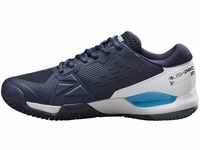 Wilson Herren Rush Pro Ace Sneaker, Navy Blazer/White/Blue Atoll, 39 1/3 EU