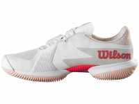 Wilson Damen KAOS Swift 1.5 Sneaker, White/White/Tropical Peach, 38 EU
