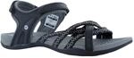 Hi-Tec O006507 Damen Sport Sandalen, Schwarz (Black/Charcoal 023), 37 EU