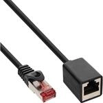 InLine 76900X Patchkabel-Verl&auml;ngerung, S/FTP (PiMf), Cat.6, 250MHz,...