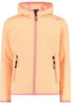 CMP - Kid G-Jacke mit fester Kapuze, Melone-Pfirsich-Wei&szlig;, 152