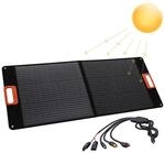 Technaxx Solarpanel Faltbar 100W TX-206 f&uuml;r Outdoor, Camping, Balkon usw,...