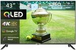 CHiQ U43QM8E 43 Zoll QLED TV, UHD 4K Smart TV, Google TV, WiFi, Bluetooth 5.0, DBX