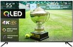 CHiQ U55QM8E 55 Zoll QLED TV, UHD 4K Smart TV, Google TV, WiFi, Bluetooth 5.0, DBX
