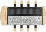 H.Koenig Raclette-Ger&auml;t WOD360 f&uuml;r 8 Personen, 1400 W, um 180&deg; drehbarer...