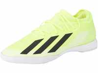 adidas Unisex X Crazyfast League Hallenstiefel Sneaker, Solar Yellow Core Black...