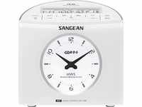 Sangean RCR9WEISS RCR-9 Digital Uhrenradio (DSP Tuner, LCD-Display,...