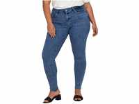 ONLY CARMAKOMA Damen CARPOWER MID Push UP REA2981 NOOS Skinny-fit-Jeans, Dark...