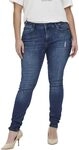 ONLY Carmakoma Damen Carwilly Reg DNM Tai Noos Skinny-fit-Jeans, Medium Blue...