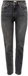 ONLY Damen ONLEMILY Stretch HW ST ANK CRO718 NOOS Hose, Dark Grey Denim, 28/34