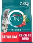 PURINA ONE BIFENSIS STERILCAT Katzenfutter trocken f&uuml;r sterilisierte Katzen,...