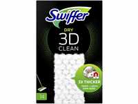 Swiffer Bodenwischer 3D Clean Trockene Bodentücher Nachfüllpackung 14 Stück,...
