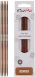 KnitPro Ginger Nadelspiele 6" (15cm) | 3mm