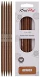 KnitPro Ginger Nadelspiele 6" (15cm) | 5,5mm