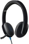 Logitech H540 Kopfh&ouml;rer mit Mikrofon, Stereo-Headset, Verstellbares Mikrofon mit