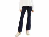 TOM TAILOR Damen Kate Narrow Bootcut Jeans, 10115 - Clean Rinsed Blue Denim,...