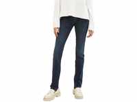 TOM TAILOR Damen Alexa Slim Fit Jeans, 10282 - Dark Stone Wash Denim, 29/30
