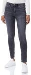 TOM TAILOR Denim Damen Jona Extra Skinny Jeans 10219 - Used Mid Stone Grey Denim 28