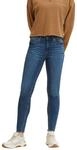 TOM TAILOR Denim Damen Jona Extra Skinny Jeans 10119 - Used Mid Stone Blue Denim 25