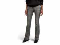 G-STAR RAW Damen 3301 Flare Jeans, Grau (faded carbon D21290-C909-C762), 28W /...