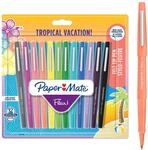 Paper Mate Flair Filzstifte | mittlere Spitze (0,7mm) | Tropical Farben | 12 St&uuml;ck