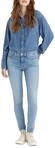 Levi's Damen 310 Shaping Super Skinny Jeans, Off Kilter Clean Hem, 27W / 32L