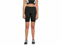 Urban Classics Damen TB5021-Ladies Color Block Cycle Yoga-Shorts, Black/White,...