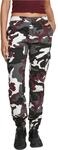Urban Classics Damen Ladies High Waist Camo Cargo Pants