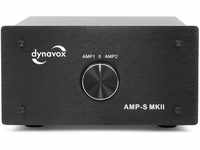 Dynavox AMP-S MKII, Verstärker- und Boxen-Umschalter in Metallgehäuse, für...