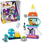 LEGO DUPLO 3-in-1-Spaceshuttle f&uuml;r viele Abenteuer, Weltraum-Set mit