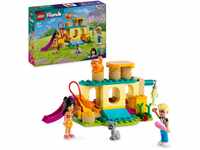 LEGO Friends Abenteuer auf dem Katzenspielplatz, Set mit Spielzeug-Tieren und