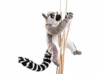 Uni-Toys - Katta-Lemur mit Klettverschluss an den Händen - 21 cm (Höhe) -