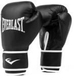 Everlast Core 2 Boxhandschuhe (S/M) Schwarz, Kunstleder-Boxhandschuhe f&uuml;r Sandsack,