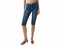 VERO MODA Damen Capri 3/4 Denim Jeans Shorts Kurze Stretch Bermuda Hose...