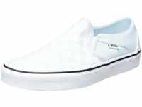 Vans Damen Asher Sneaker, (Checkerboard) Delicate Blue/White, 36.5 EU