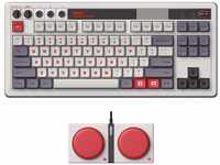8Bitdo Retro Mechanical Keyboard, Bluetooth/2.4G/USB-C Hot Swappable Gaming...