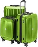 HAUPTSTADTKOFFER - X-Berg - Hartschalenkoffer Koffer-Set Trolley Reisekoffer Set (S,M