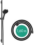 hansgrohe Rainfinity - Duschset, runder Duschkopf mit Brausestange 90cm,...