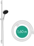 hansgrohe Rainfinity - Duschset, runder Duschkopf mit Brausestange 90cm, Halterung