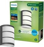 PHILIPS Outdoor Ultra-Efficient Python Wandleuchte 3,8W, 2700 Kelvin, IP44