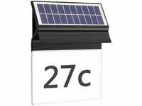 Philips Outdoor Solar Enkara Wandleuchte mit Hausnummer, 0,2W,...