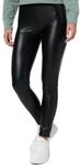 Nur Die Leggings in Leder-Optik Relax & Go Kunstleder High Waist Treggings mit