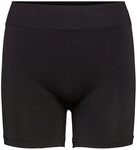VERO Moda Damen Vmjackie Seamless Mini Ga Noos Shorts, Schwarz, M-L EU