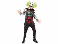(PKT) (9912017) Adult Mens Haha Clown Costume (Standard)
