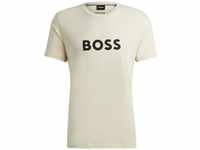 BOSS Herren Shirt Crew-Neck T-Shirt RN, Farbe:Beige, Artikel:-131 Light beige,